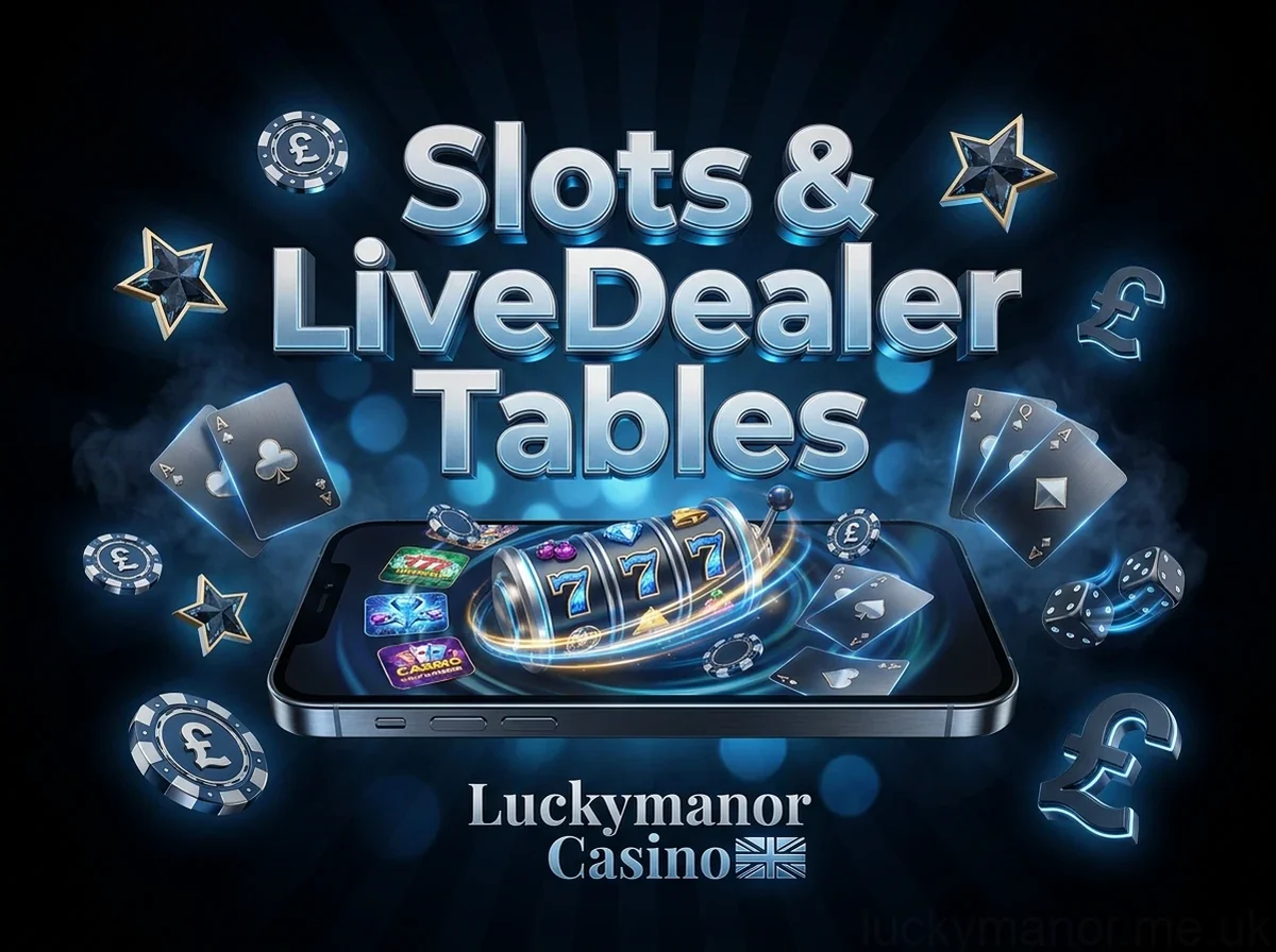 Slots & LiveDealer Tables